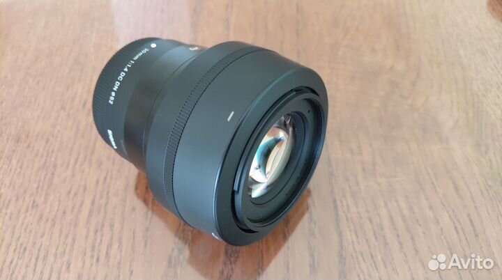 Объектив canon Sigma 30 1.4 для Canon