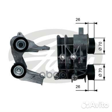 Ролик натяжителя поликлин.ремня 7803-21207 T361