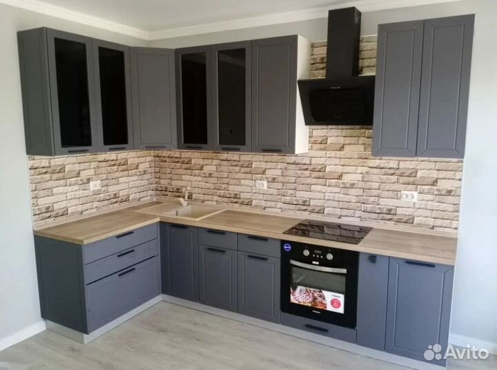 Кухня мдф новая 2300х1300 модульная
