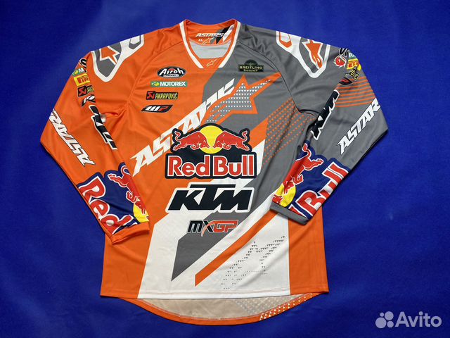 Джерси для мотокросса red bull ktm новые купить в Москве | Авито