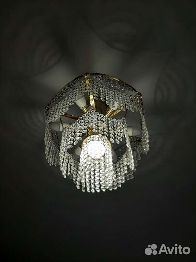 Люстра хрустальная богемия чехия