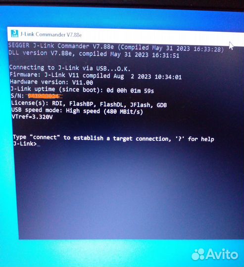 J-link V11 программатор ARM jtag