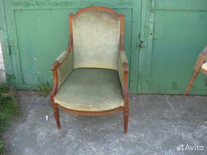 Кресло 19 век антиквариат