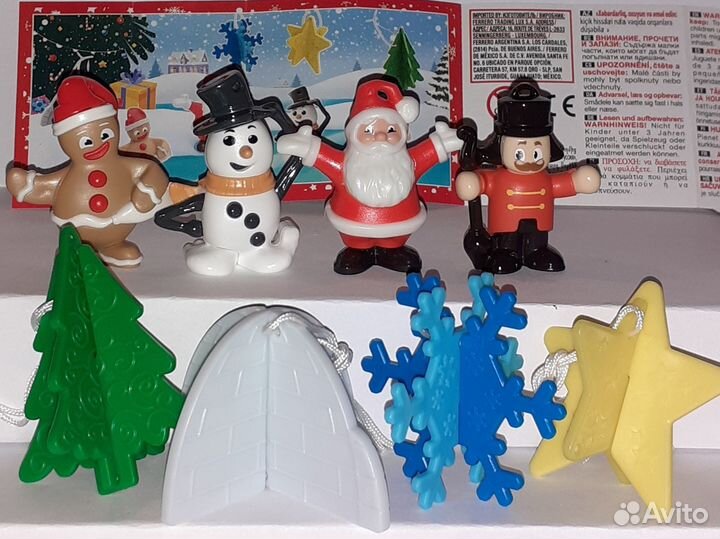 Новогодние серии киндер,драконы,черепашки редкие