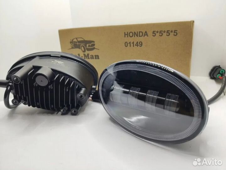 Sal-man оригинал honda mazda 3 50W led птф, 2 шт