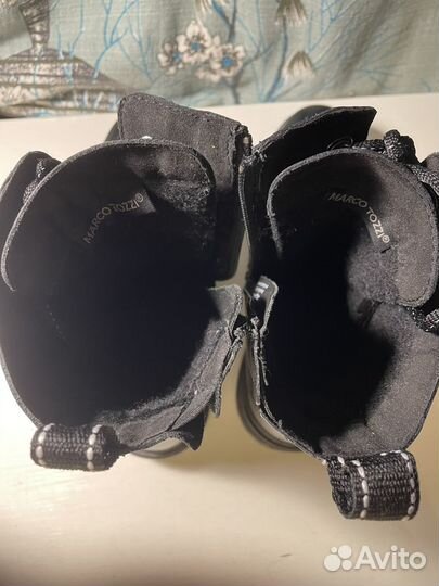 Ботинки зимние натуральная кожа marco tozzi