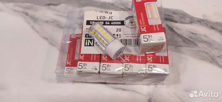 Светодиодные лампочки g4