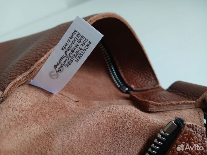 Новая сумка Ecсo Upcycled Messenger Cow Leather