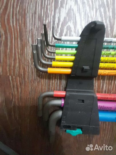 Ключи Г-образные набор