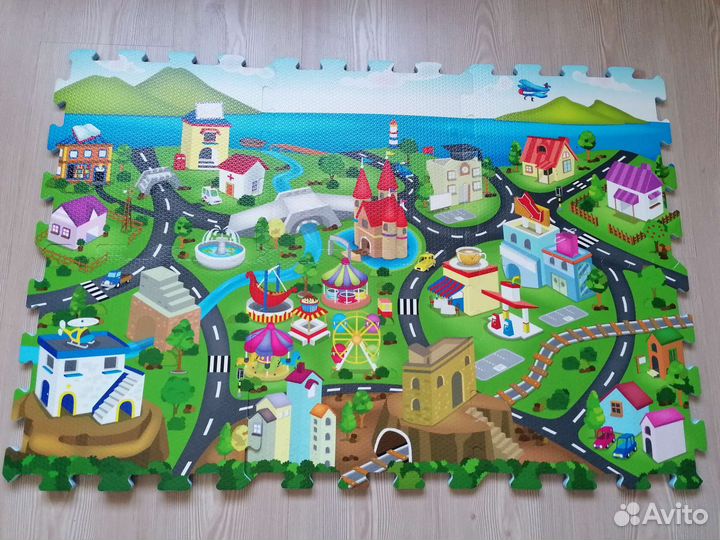 Детский коврик пазл