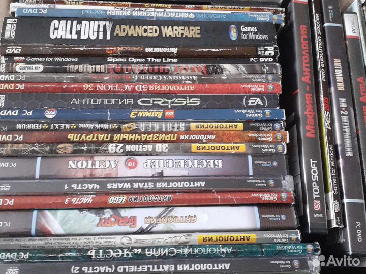 Диски с играми на пк