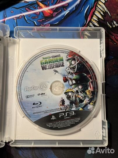 Plants vs zombies garden warfare диск на ps3