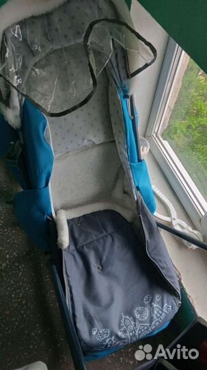 Коляска санки