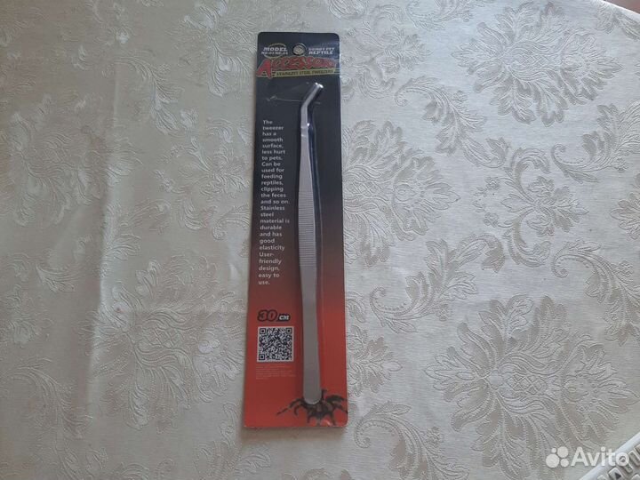 Пинцет для кормления рептилий