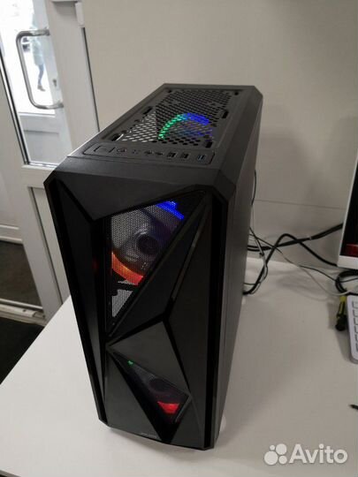 Корпус 1Stplayer Firerose F4 3xLED Fan ATX (Новые)