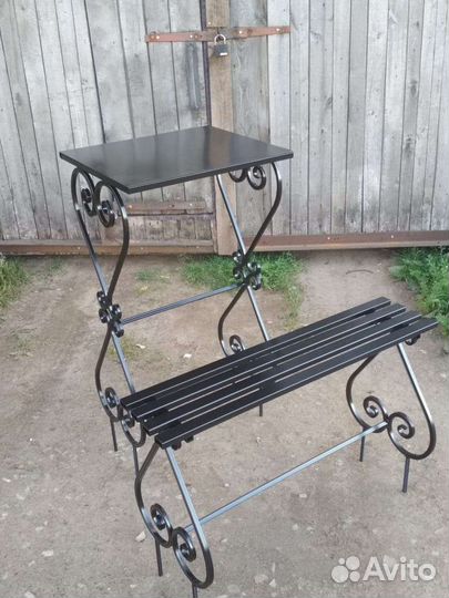 Лавочка и столик на кладбище. Цена за лавочку