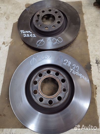 Тормозной диск Ауди 320мм