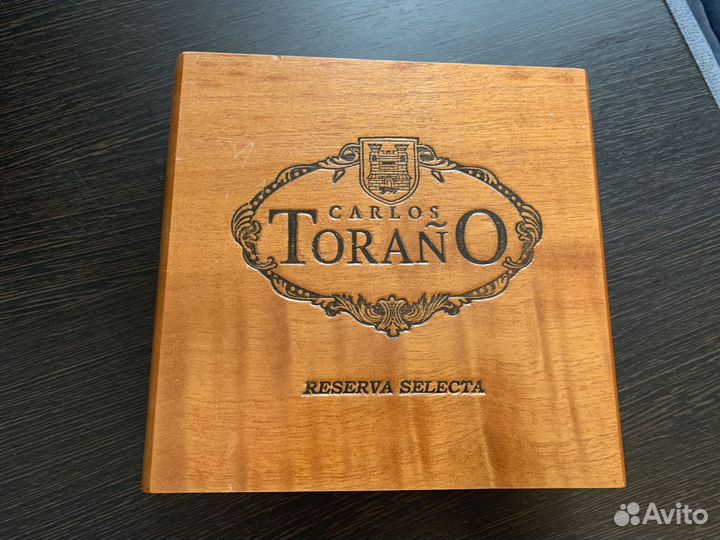 Коробки из-под сигар carlos torano 2 шт