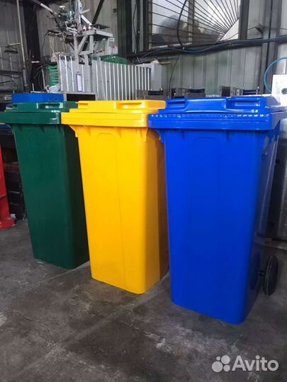 Контейнер для мусора 120,240,770,1100 литров