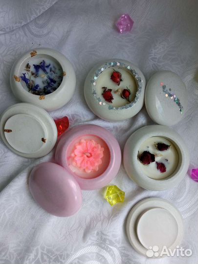 Ароматическая свеча ручной работы