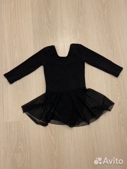 Купальник для танцев черный