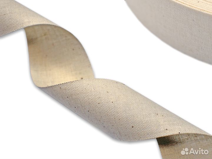 Лента 15мм/35мм хлопок 200м тонкая