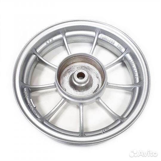 Литые диски к-т Honda Dio 27/34 бар.торм. серебро