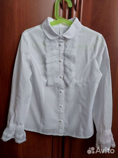 Блузки для девочки 7-8 лет