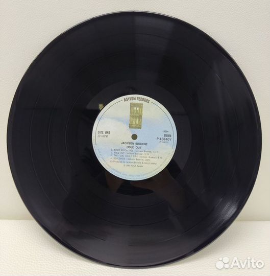 Pop Rock:Jackson Browne - Hold Out LP 1980 USA NM