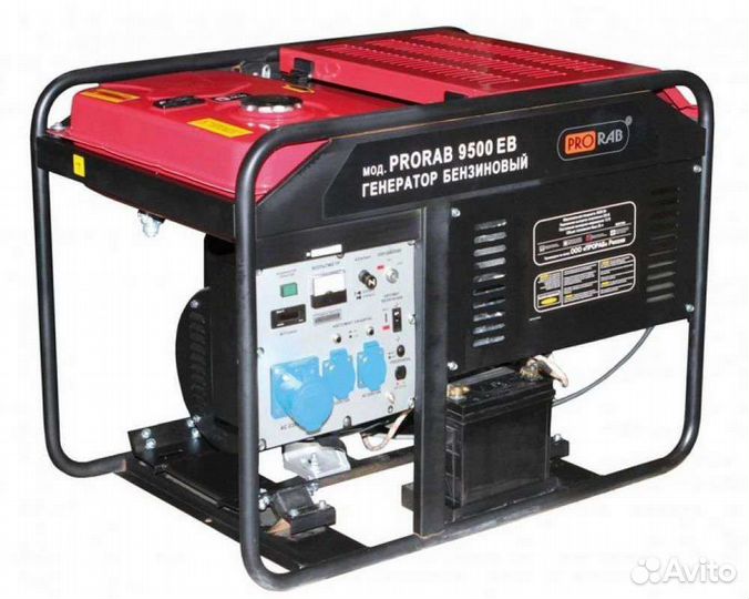 Бензиновый генератор prorab 9500 eb
