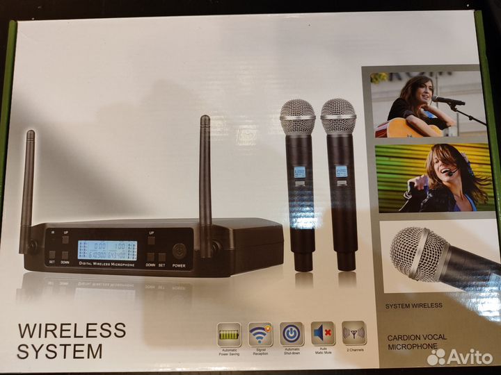 Радиомикрофон shure glxd4 beta87 новый