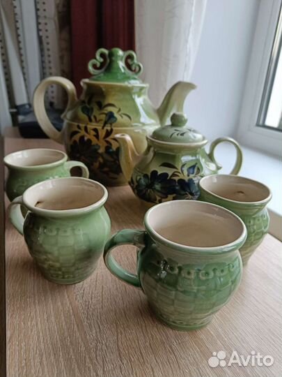 Набор чайников ссср,4коужки