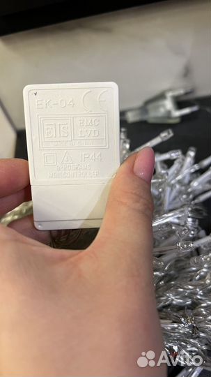 Гирлянда штора 3х2