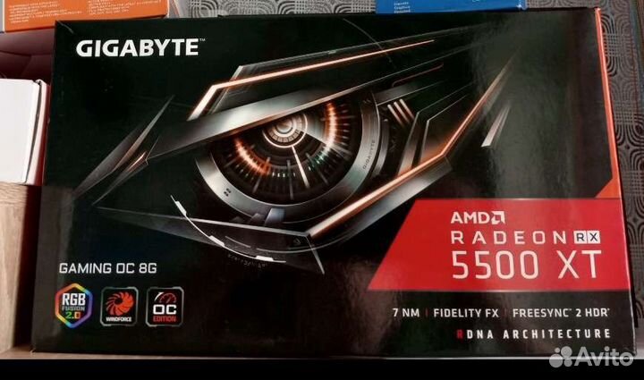Видеокарта rx 5500 xt