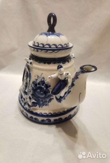 Гжель чайник заварочный новый