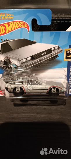 Hot wheels Delorean