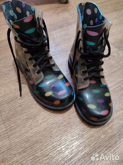 Резиновые сапоги для девочки