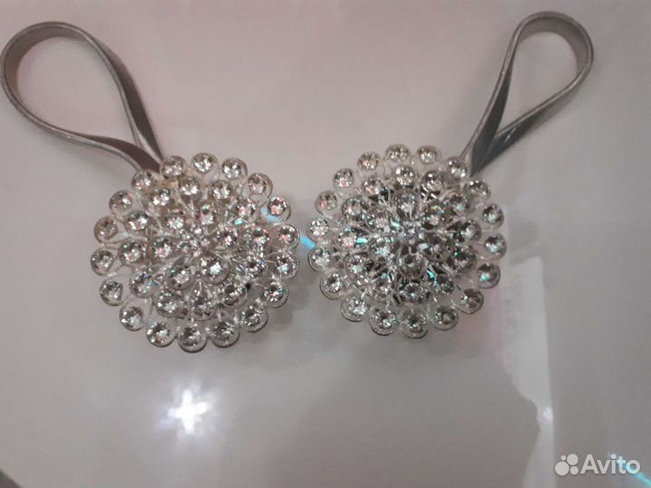 Фиксаторы штор с магнитом