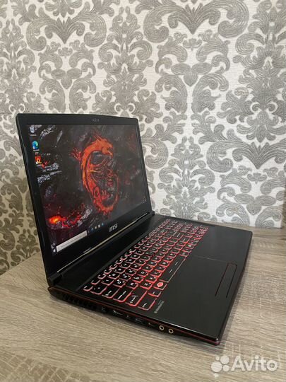 Игровой MSI GTX 1060 6Gb/core I7 8750/120Hz/8 озу