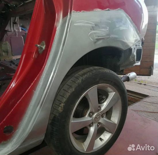 Задняя арка Hyundai Santa Fe 2 с гарантией