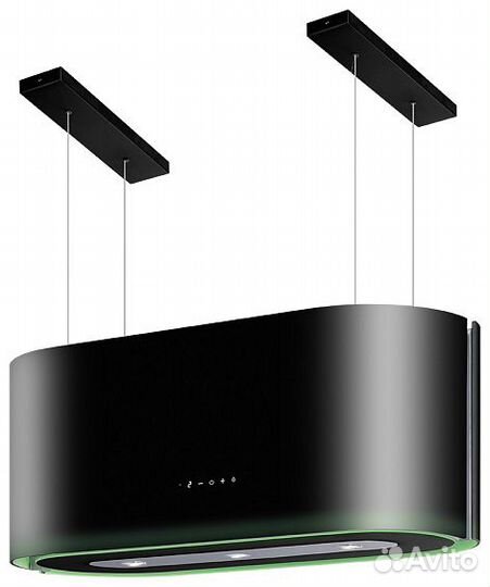 Островная вытяжка Konigin Serenity Black 80