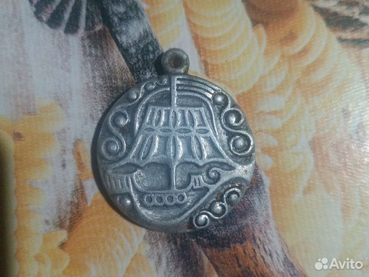 Кулон, Корабль, амулет. Коллекционный