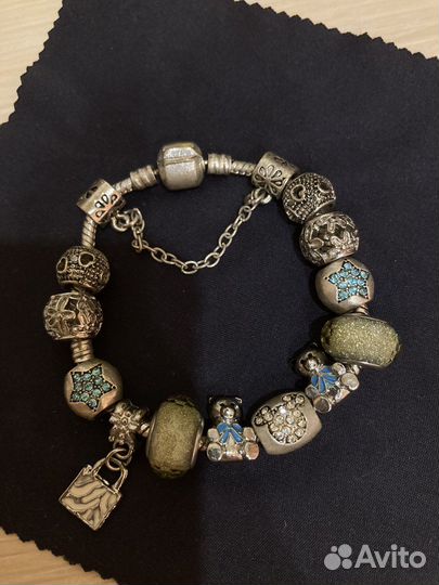 Pandora браслет с шармами