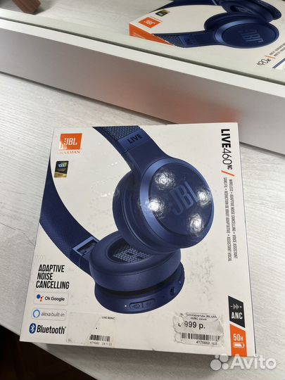 Беспроводные наушники jbl