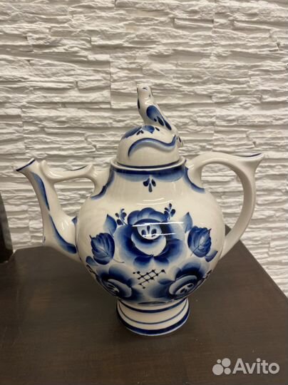 Чайник заварочный Гжель