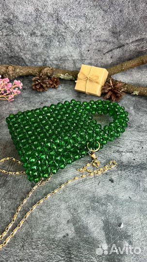 Популярная сумочка из бусин
