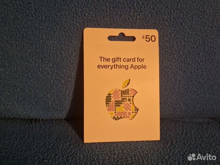 Apple gift card(подарочная карта)