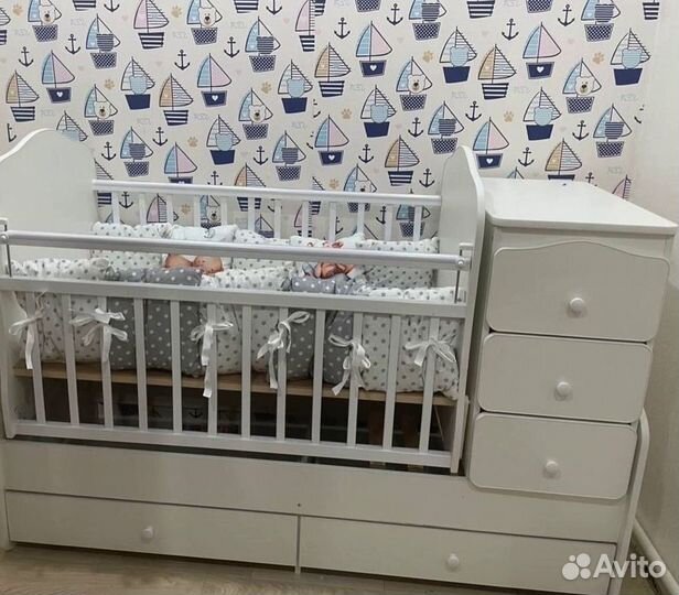 Детская кроватка 3 в 1