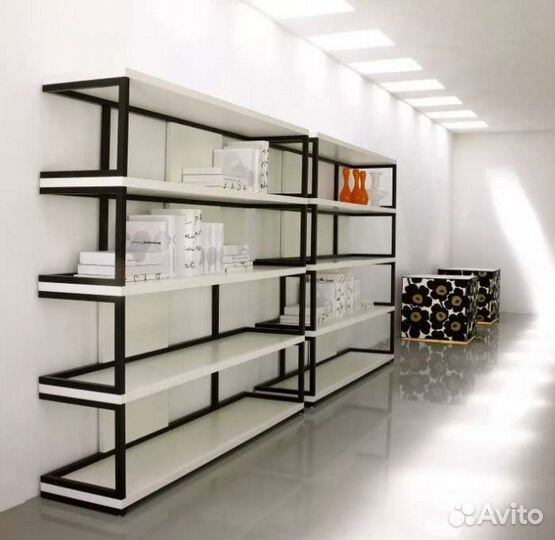 Торговое оборудование лофт для магазина продуктов