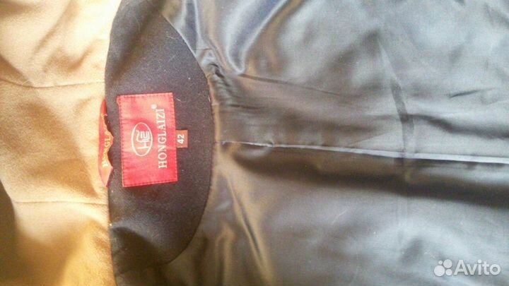 Пальто драповое